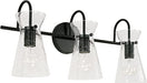 Capital Lighting 142431MB Mila Three Light Vanity, Matte Black Alternate Image 4.jpg