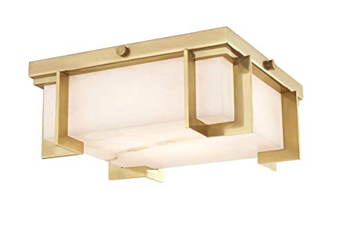 Hudson Valley 3910-AGB Delmar LED Flush Mount, Aged Brass Alternate Image.jpg