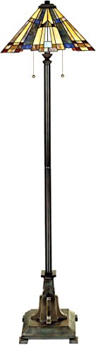 Quoizel TFF16191A5VA Inglenook Two Light Floor Lamp, Valiant Bronze Alternate Image.jpg