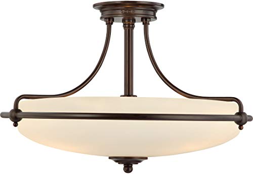 Quoizel GF1721PN Griffin Four Light Semi-Flush Mount, Palladian Bronze Alternate Image 2.jpg