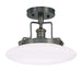 Hudson Valley 4205-PN Beacon One Light Semi Flush Mount, Polished Nickel Alternate Image.jpg