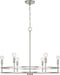 Capital Lighting 448761BN Fuller Six Light Chandelier, Brushed Nickel Alternate Image 4.jpg