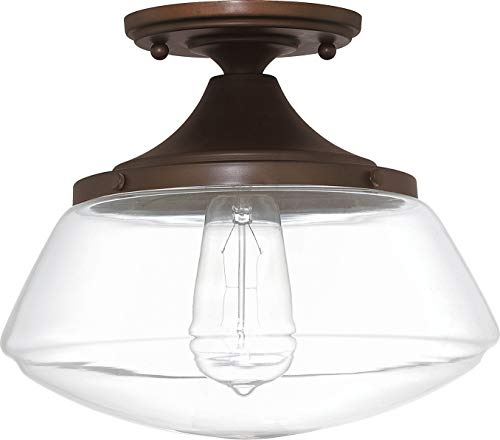 Capital Lighting 3537BB-134 Schoolhouse One Light Semi-Flush Mount, Burnished Bronze Alternate Image.jpg