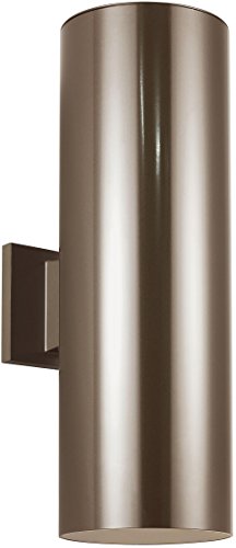Visual Comfort Studio 8413997S-10 Outdoor Cylinders LED Outdoor Wall Lantern, Bronze Alternate Image.jpg