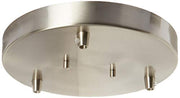 Generation Lighting 7449403-962 Multi-Port Canopy Three Light Cluster Canopy, Brushed Nickel Alternate Image.jpg