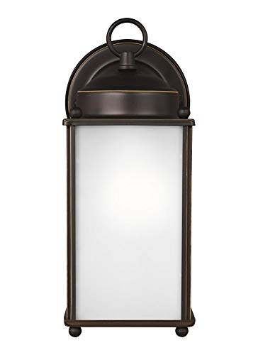 Generation Lighting 8593001EN3-71 New Castle One Light Outdoor Wall Lantern, Antique Bronze Alternate Image.jpg