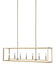 Generation Lighting 6634507-848 Moffet Street Seven Light Island Pendant, Satin Brass Alternate Image.jpg