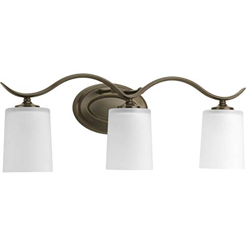 Progress P2020-20 Inspire Collection Three-Light Antique Bronze Etched Glass Traditional Bath Vanity Light Alternate Image.jpg