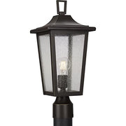Progress P540093-020 Padgett Collection One-Light Transitional Antique Bronze Clear Seeded Glass Outdoor Post Light Alternate Image.jpg