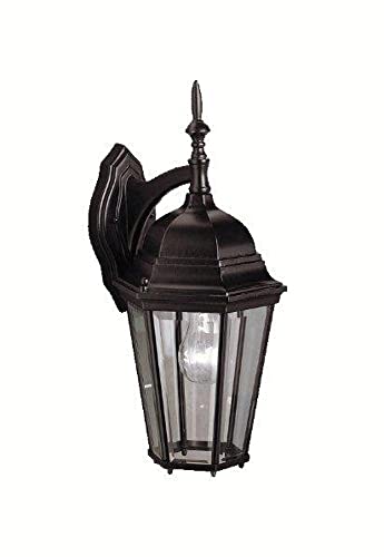 Kichler 9655BK Madison One Light Outdoor Wall Mount, Black Alternate Image.jpg