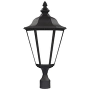 Generation Lighting 89025-12 Brentwood One Light Outdoor Post Lantern, Black Alternate Image.jpg