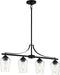 Minka-Lavery 4924-66A Shyloh Four Light Island Pendant, Coal Alternate Image.jpg