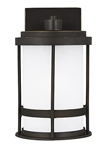Generation Lighting 8590901DEN3-71 Wilburn One Light Outdoor Wall Lantern, Antique Bronze Alternate Image.jpg