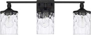 Capital Lighting 128831MB-451 Colton Three Light Vanity, Matte Black Alternate Image.jpg