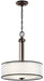 Kichler 43153MIZ Tallie Three Light Pendant, Mission Bronze Alternate Image.jpg