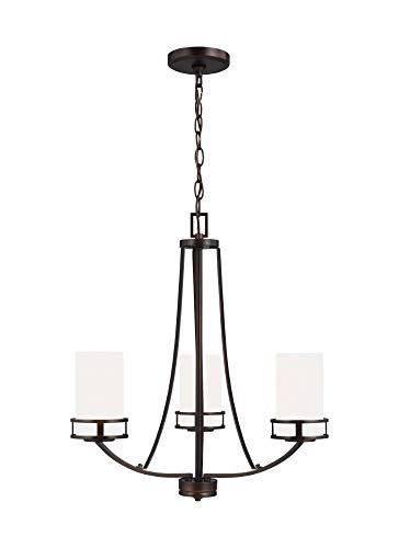 Generation Lighting 3121603EN3-710 Robie Three Light Chandelier, Bronze Alternate Image.jpg