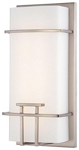 George Kovacs P465-084-L George Kovacs LED Wall Sconce, Brushed Nickel Alternate Image.jpg