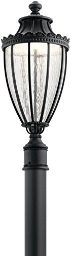 Kichler 49756BKTLED Wakefield LED Outdoor Post Mount, Textured Black Alternate Image.jpg