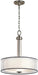 Kichler 43153AP Tallie Three Light Pendant, Antique Pewter Alternate Image.jpg