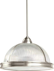 Generation Lighting 65062EN3-962 Pratt Street Prismatic Three Light Pendant, Brushed Nickel Alternate Image.jpg