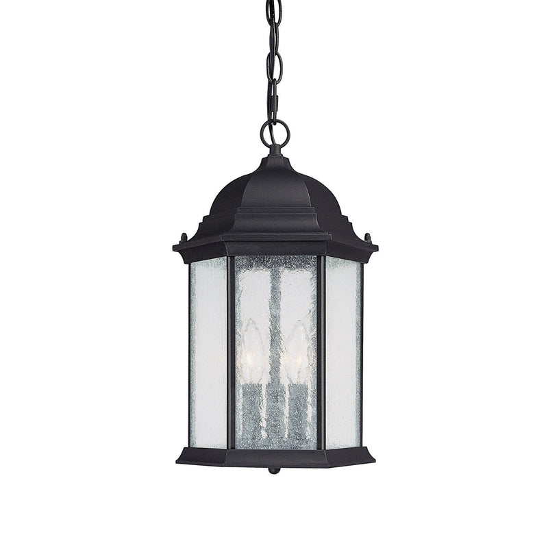 Capital Lighting 9836BK Main Street Three Light Outdoor Hanging Lantern, Black Main Image.jpg