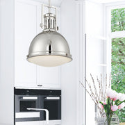Savoy House 7-730-1-109 One Light Pendant, Polished Nickel (2)