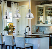 Savoy House 7-730-1-109 One Light Pendant, Polished Nickel (3)