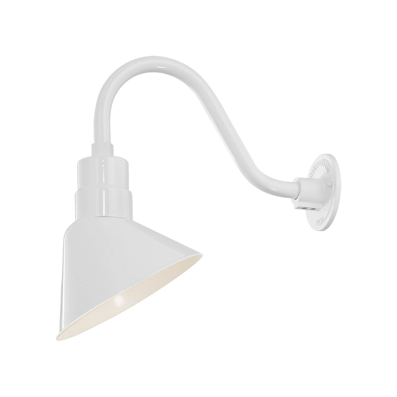 Millennium RAS10-WH R Series One Light Pendant, White Main Image.jpg