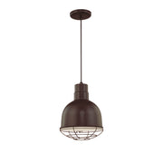 Millennium RDBC10-ABR R Series One Light Pendant, Architectural Bronze Main Image.jpg