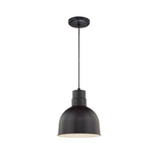 Millennium RDBC10-SB R Series One Light Pendant, Satin Black Main Image.jpg