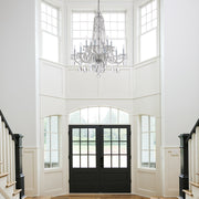 Crystorama 1112-CH-CL-MWP Traditional Crystal 12 Light Chandelier Polished Chrome Alternate Image 4.jpg