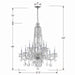 Crystorama 1112-CH-CL-SAQ Traditional Crystal 12 Light Chandelier Polished Chrome Alternate Image.jpg