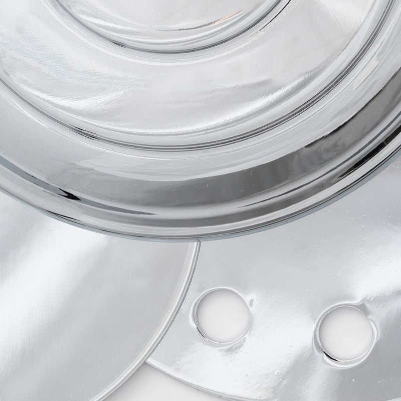 Crystorama 712-CH-CL-SAQ Ceiling Mount Three Light Flush Mount Polished Chrome Alternate Image 2.jpg