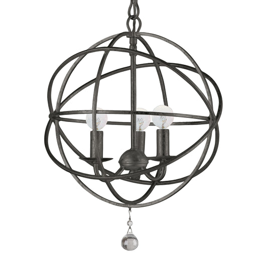 Crystorama 9225-EB Solaris Three Light Mini Chandelier English Bronze Alternate Image.jpg