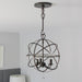 Crystorama 9225-EB Solaris Three Light Mini Chandelier English Bronze Alternate Image 2.jpg