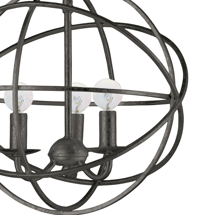 Crystorama 9225-EB Solaris Three Light Mini Chandelier English Bronze Alternate Image 4.jpg