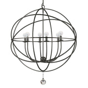 Crystorama 9226-EB Solaris Six Light Chandelier English Bronze Alternate Image.jpg