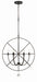 Crystorama 9228-EB Solaris Six Light Chandelier English Bronze Alternate Image 4.jpg