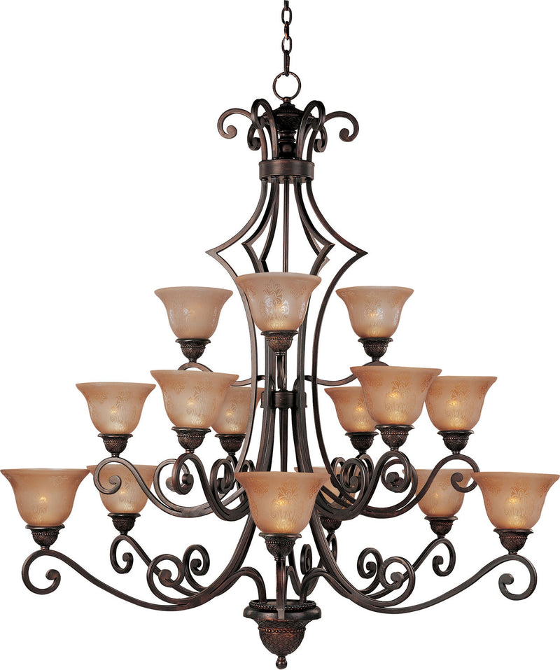 Maxim 11239SAOI Symphony 15 Light Chandelier, Oil Rubbed Bronze Main Image.jpg
