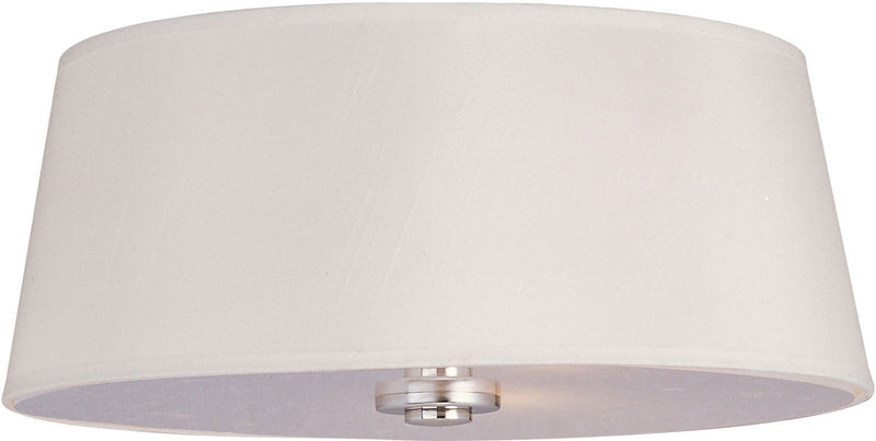 Maxim 12751WTPN Rondo Three Light Flush Mount, Polished Nickel Main Image.jpg
