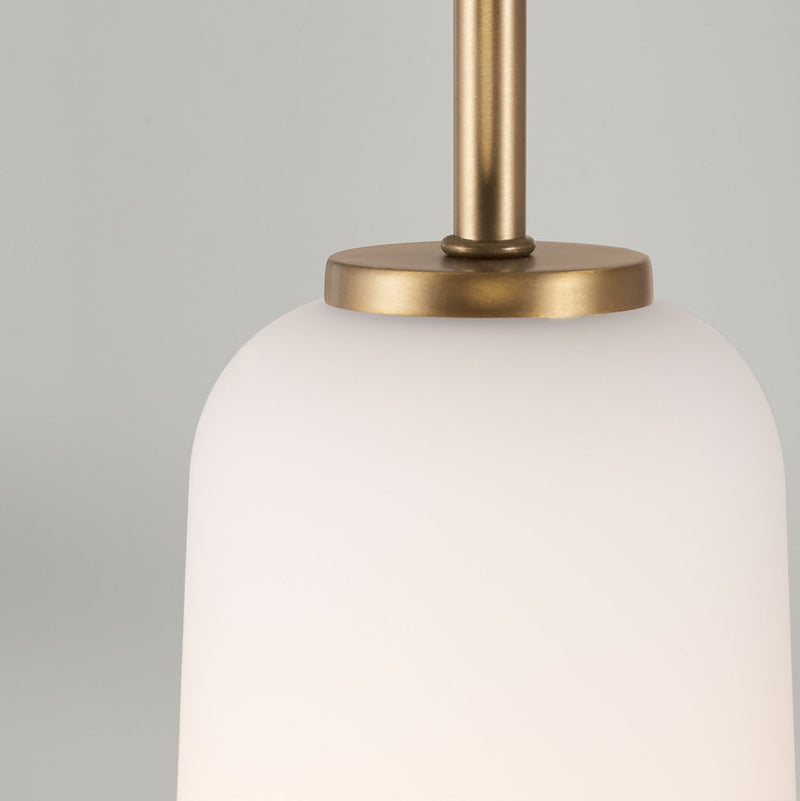 Capital Lighting 348812AD-542 Lawson One Light Pendant, Aged Brass Alternate Image 2.jpg