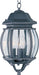 Maxim 1036BK Crown Hill Three Light Outdoor Hanging Lantern, Black Main Image.jpg