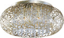 Maxim 24150BCGS Arabesque Seven Light Flush Mount, Golden Silver Main Image.jpg