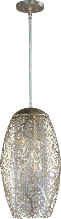 Maxim 24151BCGS Arabesque Six Light Pendant, Golden Silver Main Image.jpg