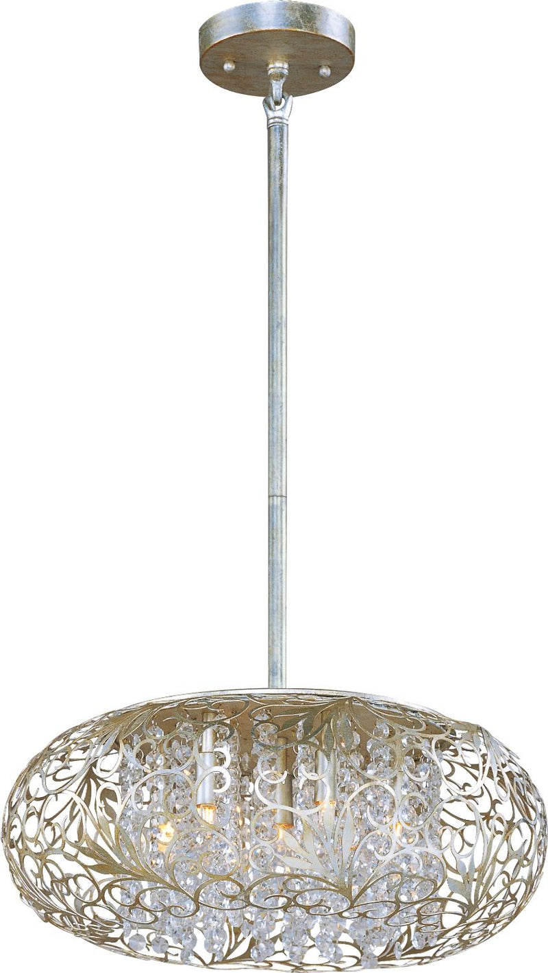 Maxim 24154BCGS Arabesque Seven Light Pendant, Golden Silver Main Image.jpg