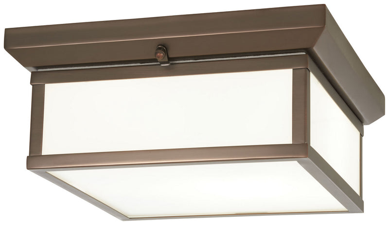 Minka-Lavery 6919-281 Two Light Flush Mount, Harvard Court Bronze (Plated) Alternate Image.jpg