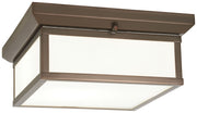 Minka-Lavery 6919-281 Two Light Flush Mount, Harvard Court Bronze (Plated) Main Image.jpg