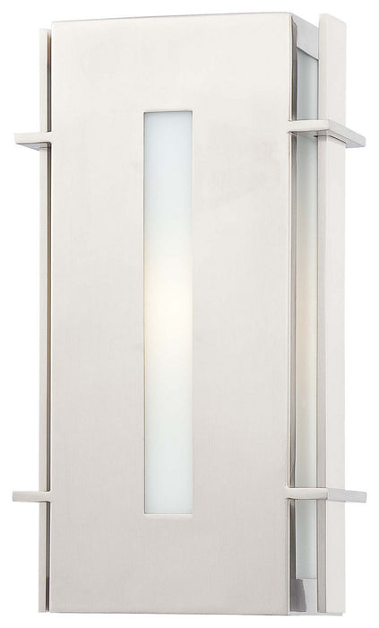 Minka-Lavery 72121-144-PL Colva One Light Pocket Lantern, Brushed Stainless Steel Main Image.jpg