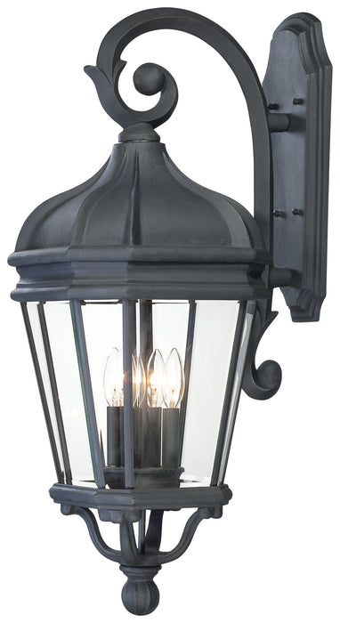 Minka-Lavery 8693-66 Harrison Four Light Wall Mount, Coal Main Image.jpg