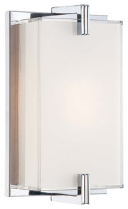 George Kovacs P5210-077 Cubism One Light Wall Sconce, Chrome Main Image.jpg